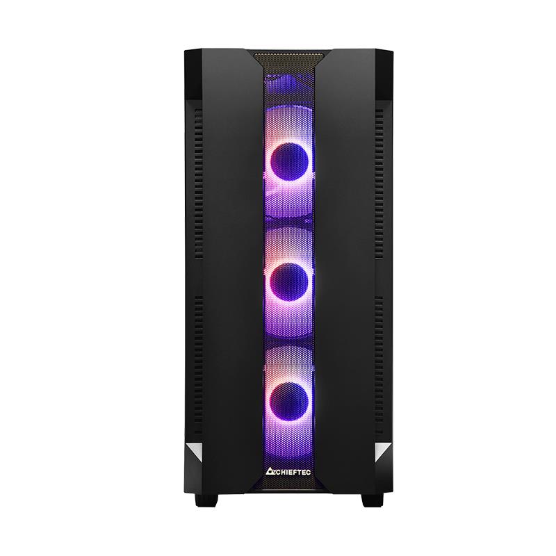 Case CHIEFTEC HUNTER MidiTower Not included ATX MiniITX Colour Black GS-01B-OP