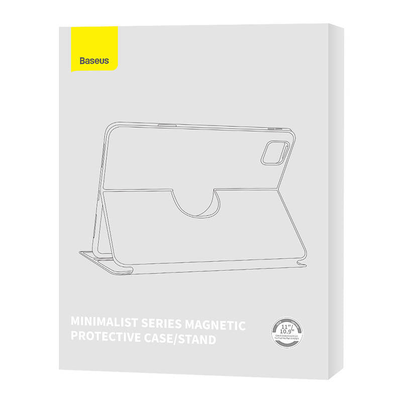 Baseus Minimalist Series IPad PRO 11"/Pad Air4/Air5 10.9" Magnetic protective case (light grey) - Product Image 6