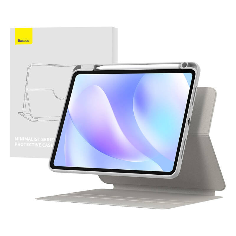 Baseus Minimalist Series IPad PRO 11"/Pad Air4/Air5 10.9" Magnetic protective case (light grey) - Product Image 8