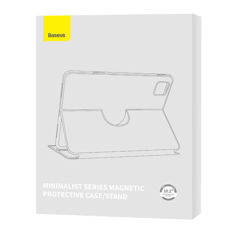 Baseus Minimalist Series IPad 10.2" Magnetic protective case (grey) - Product Image 6