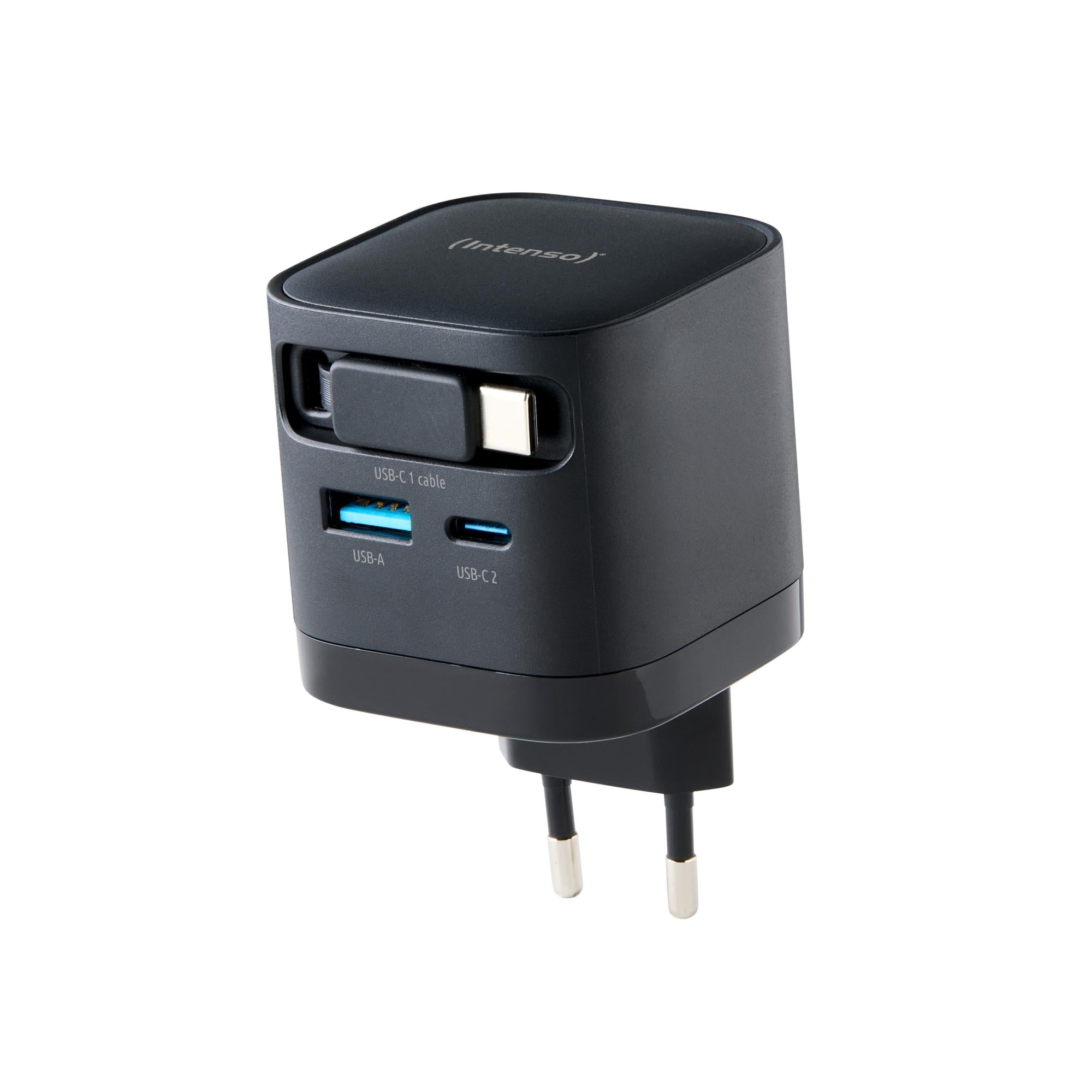 POWER ADAPTER 1XUSB-A/1XUSB-C/WHITE 7806520 INTENSO