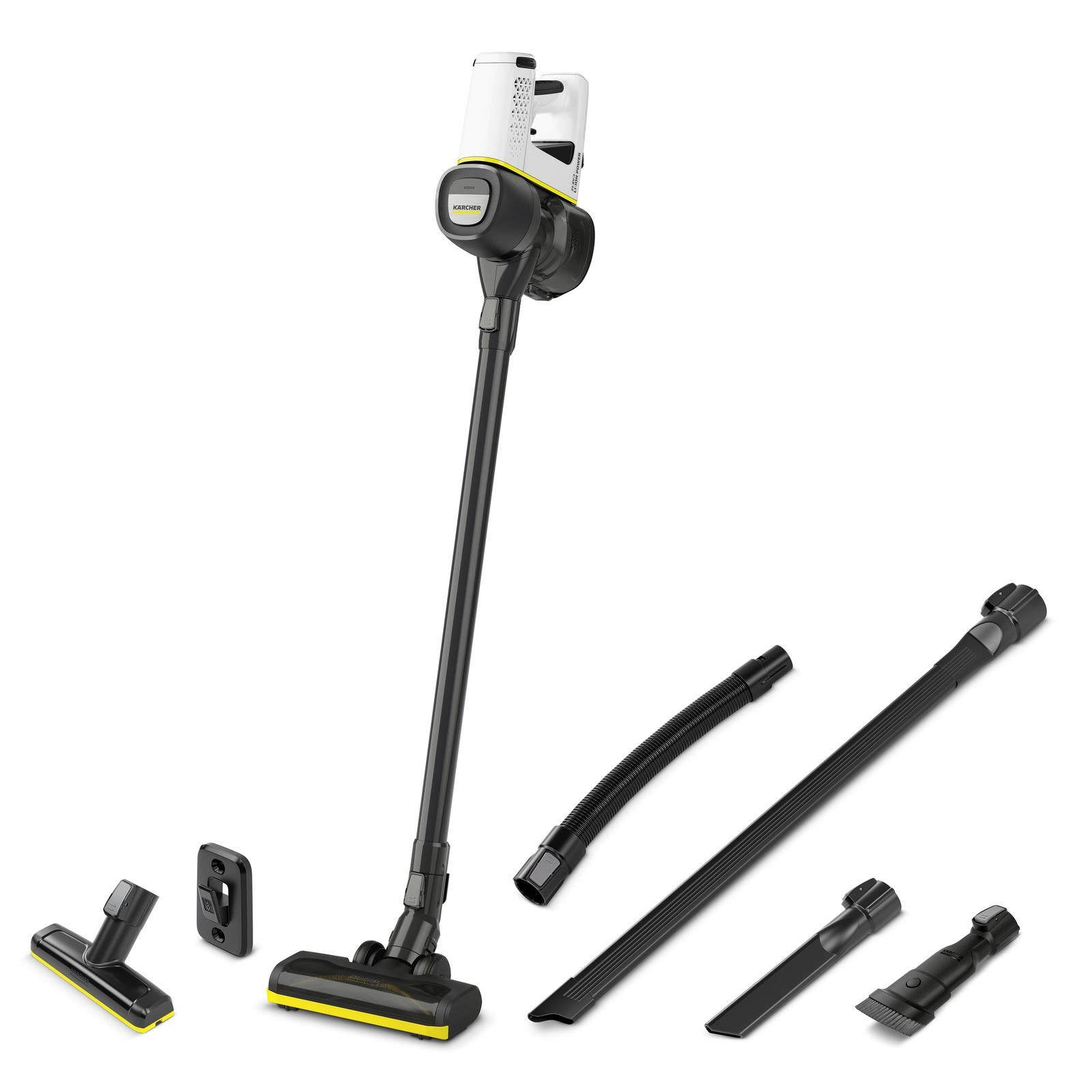Vacuum Cleaner KARCHER Battery-power vacuum cleaner VC 4 Cordless myHome Car Cordless/Bagless/Car cleaning Capacity 0.65 l Noise 78 dB White Weight 2.4 kg 1.198-632.0