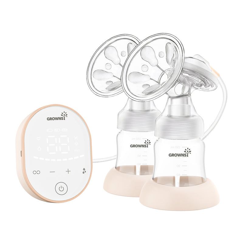 Grownsy double breast pump (pink) - Image 1