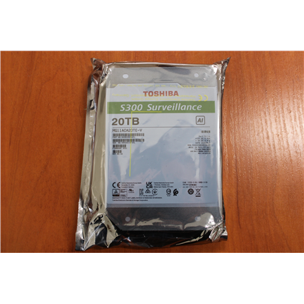 SALE OUT. | Toshiba Hard Drive BULK/OEM | S300 AI Surveillance | 7200 RPM | 20000 GB | REFURBISHED