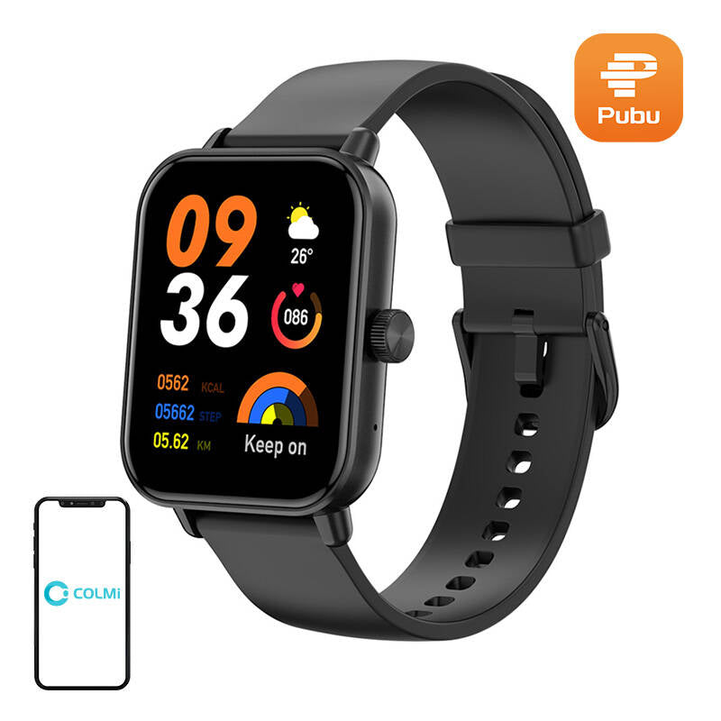 Colmi P81 Smartwatch (Black) - Image 1