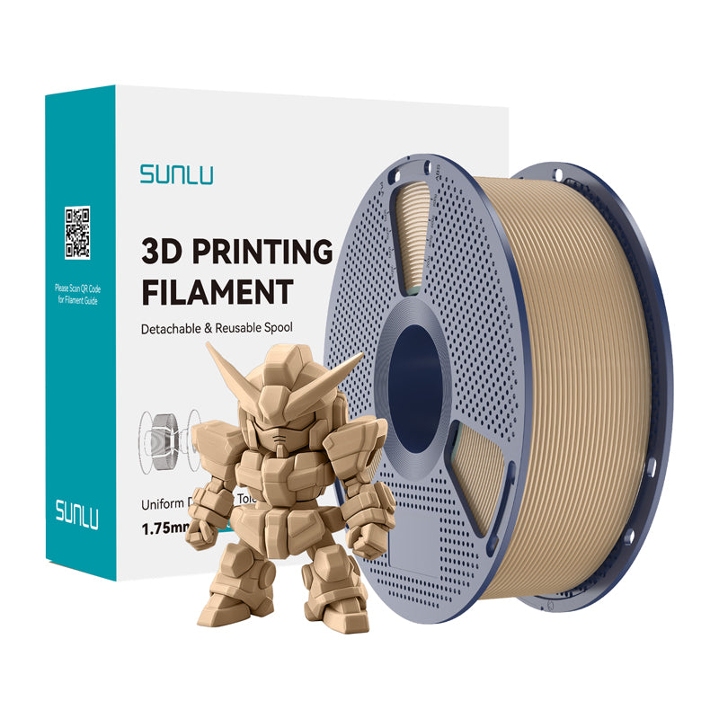 Sunlu PLA+ 2.0 Filament (Oak) - Image 1