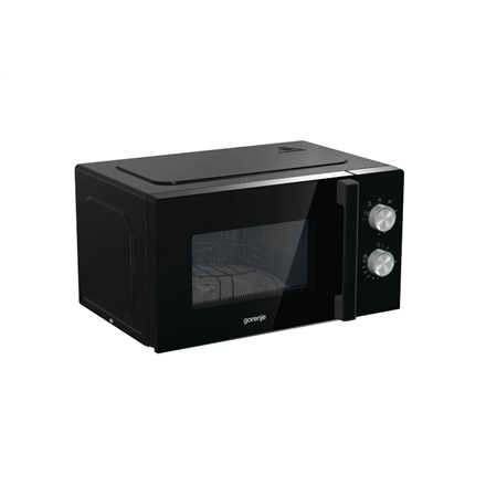 Gorenje | Microwave Oven | MO20E2BH | Free standing | 800 W | 20 L | Grill | Black