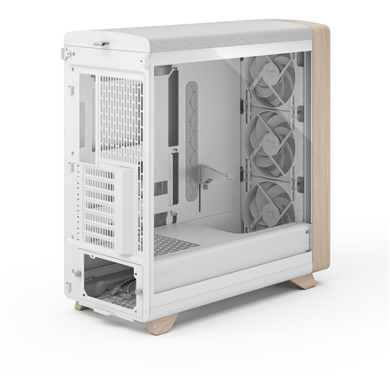 Fractal Design Case | Summit | ATX | Chalk White TG Clear Tint