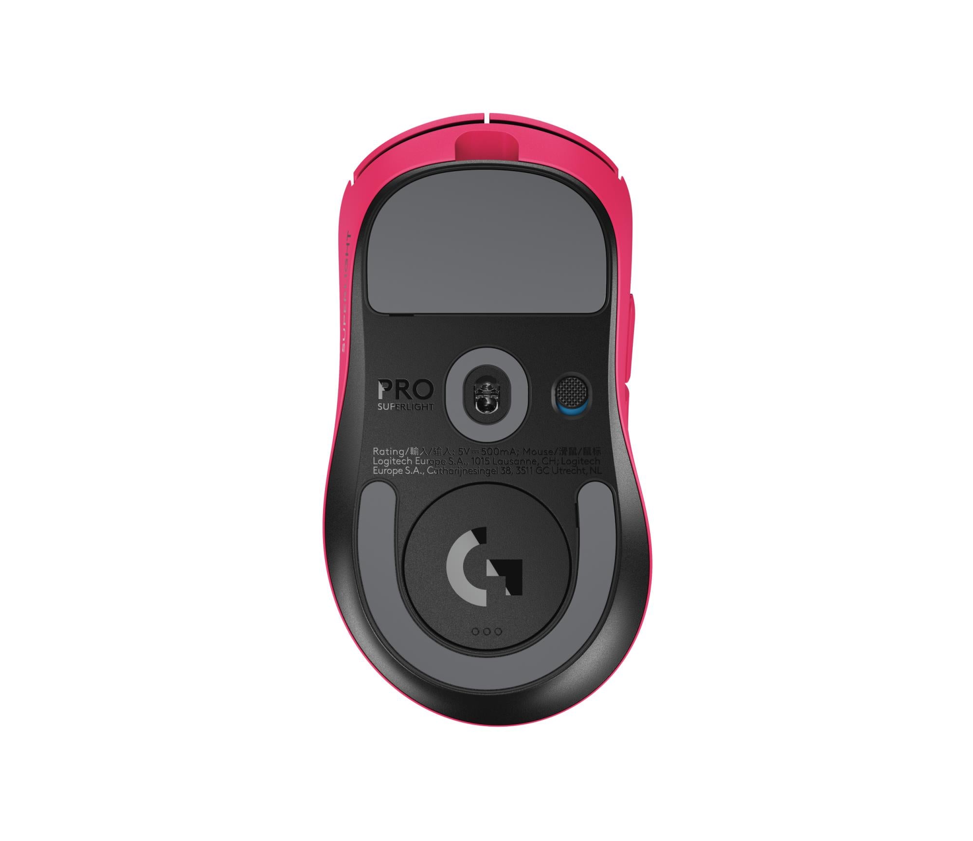 MOUSE USB WRL PRO X SUPERLIGHT/2DEX BLACK 910-007373 LOGITECH