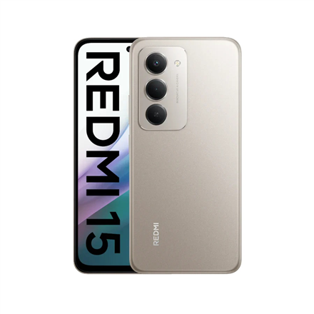 Xiaomi | Redmi | 15 4G | Titan Gray | 6.9 " | IPS LCD | 1080 x 2340 pixels | Qualcomm | Internal RAM 6 GB | 128 GB | Dual SIM | Nano SIM | 4G | Main camera resolution 50 MP | Secondary camera resolution 8 MP | Android | 15 | 7000 mAh