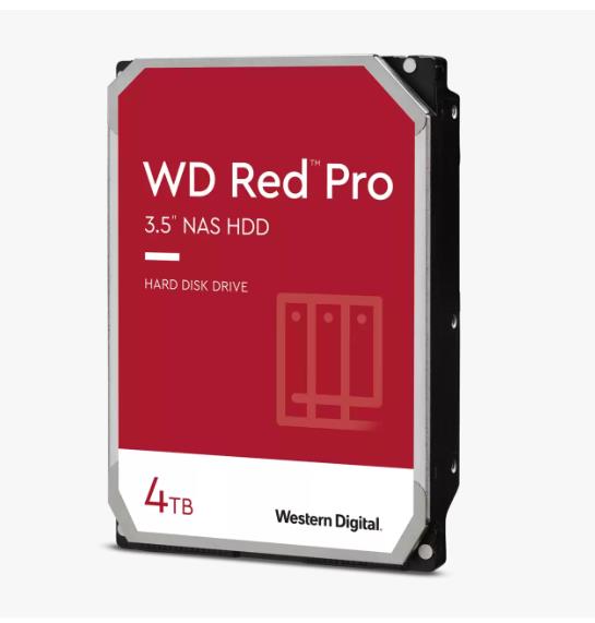 HDD WESTERN DIGITAL Red Pro 4TB SATA 3.0 256 MB 7200 rpm 3,5" WD4005FFBX