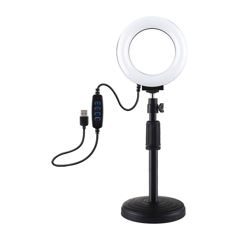 Ring LED lamp Puluz with adjustable base PU391 - Image 1