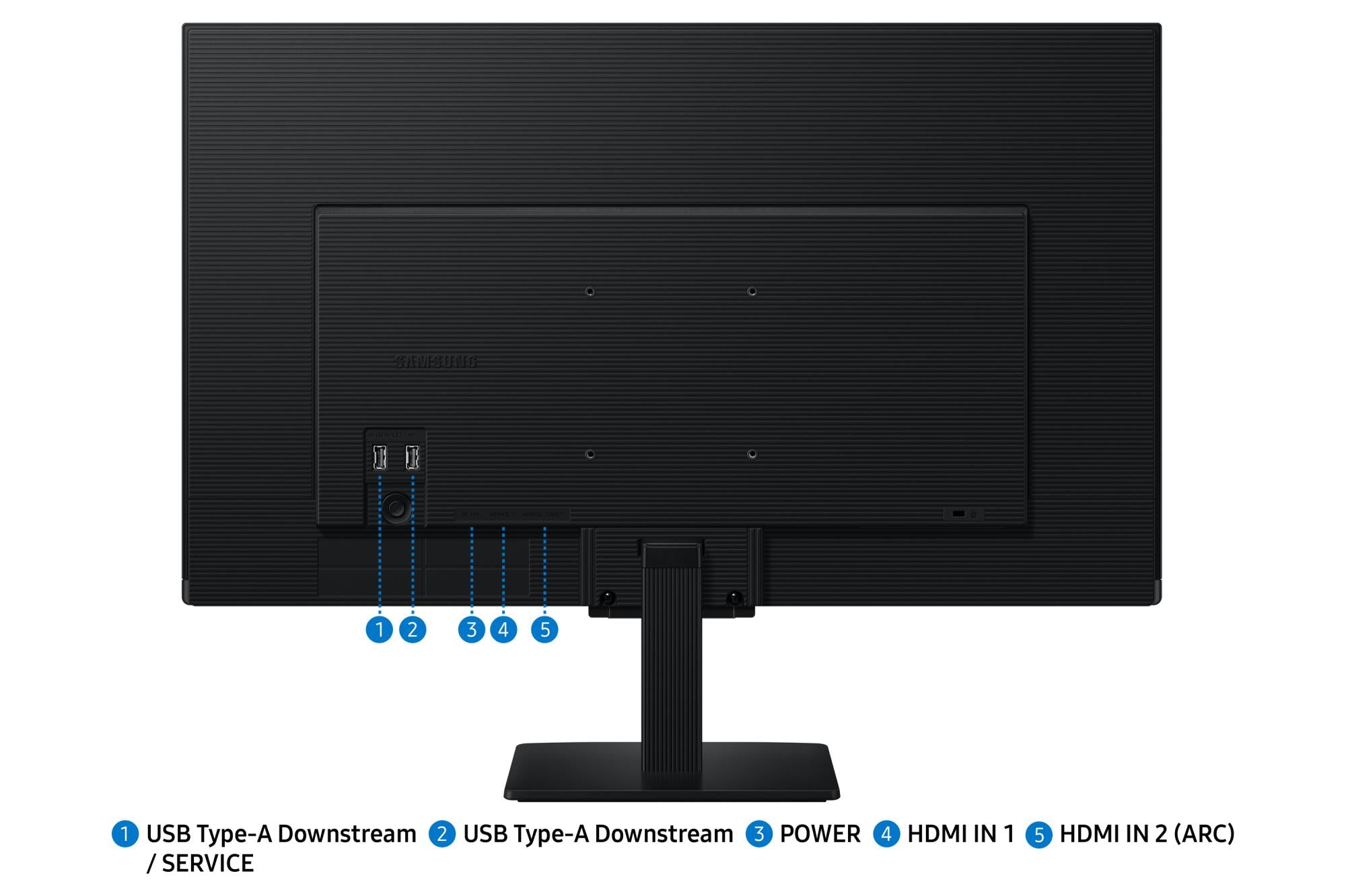 LCD Monitor SAMSUNG 27 " 1920 x 1080 pixels Full HD Native aspect ratio 16:9 LCD Flat LS27FM500EUXEN