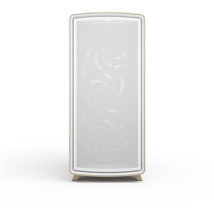 Fractal Design Case | Summit | ATX | Chalk White TG Clear Tint