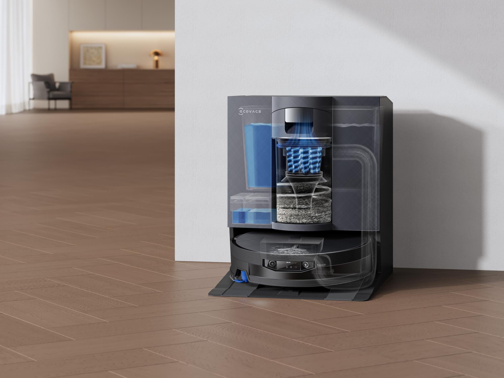 VACUUM CLEANER ROBOT/DEEBOT X12 OMNICYCLONE ECOVACS