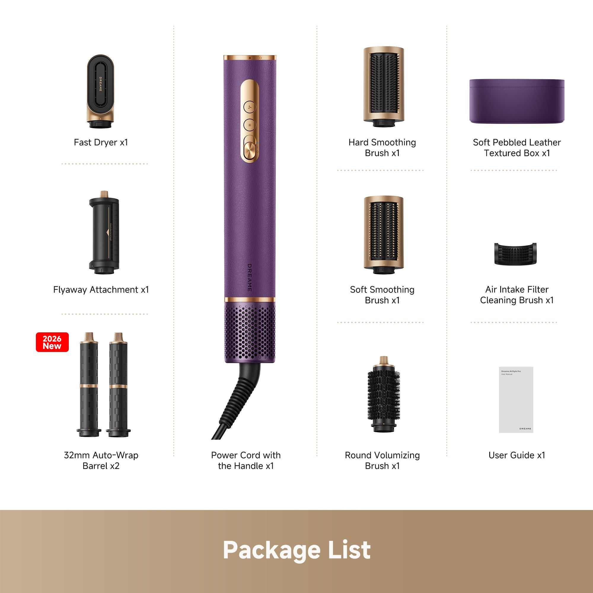 HAIR STYLER AIRSTYLE PRO/PURPLE AMF18A DREAME