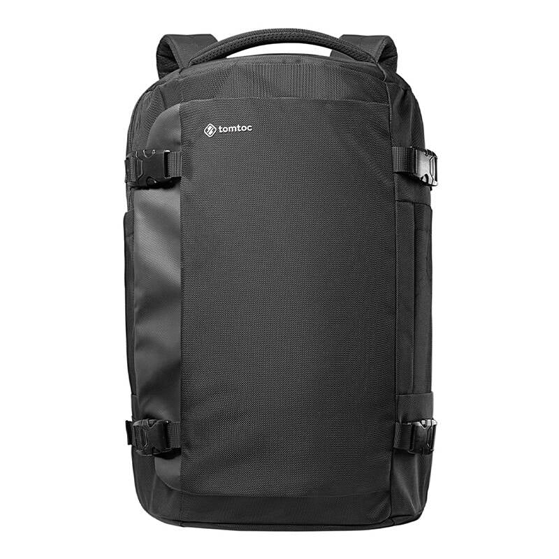 Tomtoc Navigator-T66 17"/40L Travel Laptop Backpack (Black) - Image 1