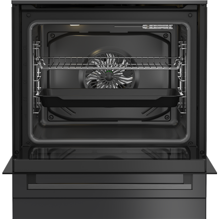 BEKO Cooker | FBM62330GADSN | Hob type Gas | Oven type Electric | Grey | Width 60 cm | Depth 60 cm | Grilling | LED | En