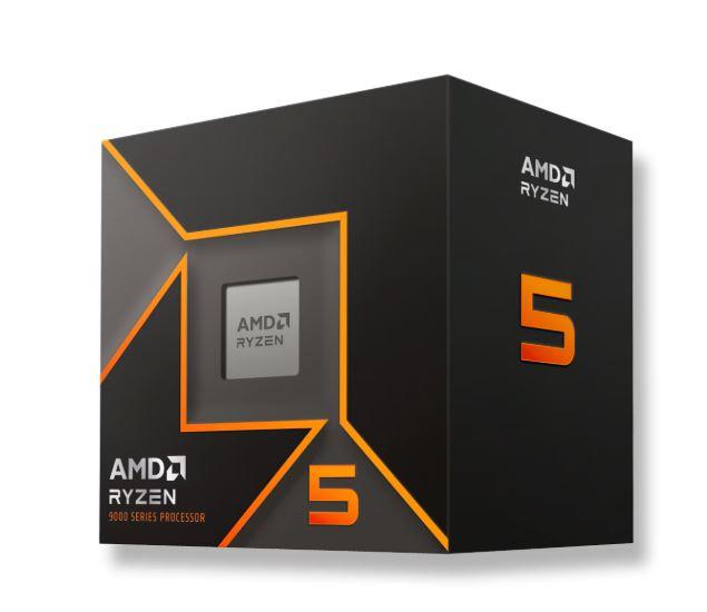 CPU AMD Desktop AMD Ryzen 5 R5-9600 3800 MHz Cores 6 32MB Socket SAM5 65 Watts GPU Radeon BOX 100-100000718BOX