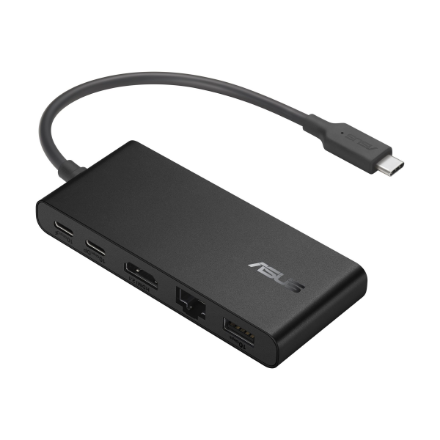 Asus Dual 4K USB-C Dock DC201 | Ethernet LAN (RJ-45) ports 1 | USB 3.0 (3.1 Gen 1) Type-C ports quantity 3 | HDMI ports