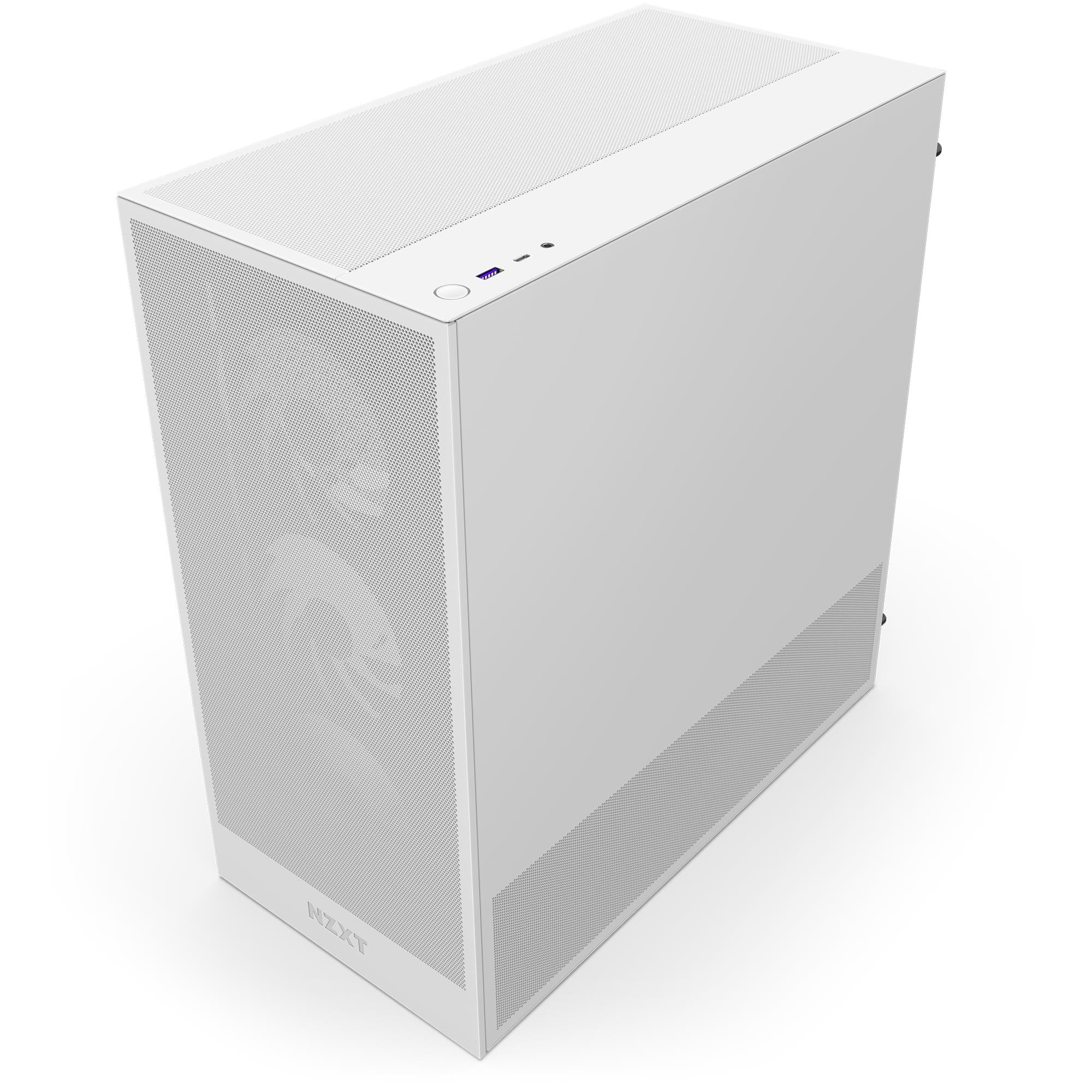 Case NZXT H5 FLOW RGB 2024 MidiTower Case product features Transparent panel Not included ATX EATX MicroATX MiniITX Colour White CC-H52FW-R1