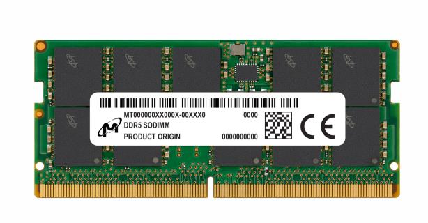 Server Memory Module MICRON DDR5 16GB ECC 5600 MHz CL 46 1.1 V MTC10C1084S1TC56BR
