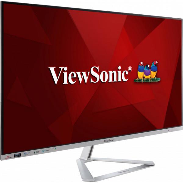 LCD Monitor VIEWSONIC VX3276-2K-MHD-2 32" Business Panel IPS 2560x1440 16:9 75Hz Matte Speakers Tilt Colour Silver VX3276-2K-MHD-2