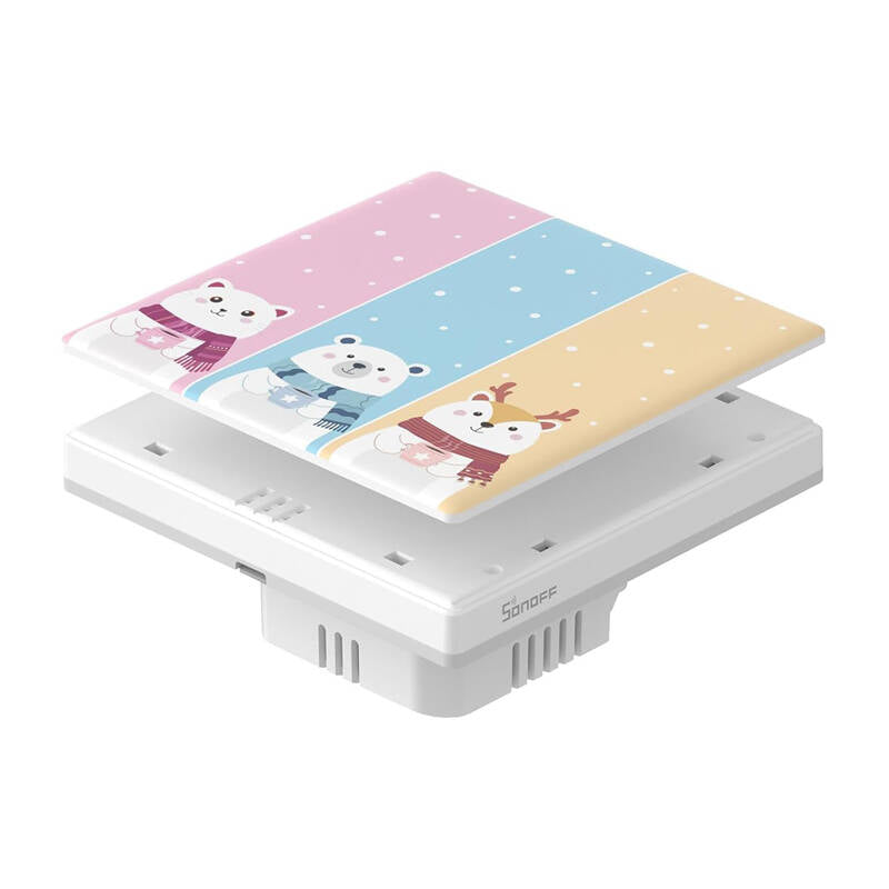 Decorative cover / cap for T5 SONOFF Cartoon 3C touch switch - Image 4