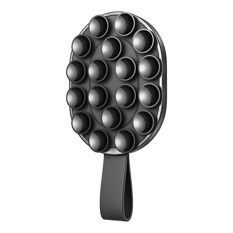Magnetic phone holder with suction cups Joyroom JR-ZS393-S (black) - Image 1