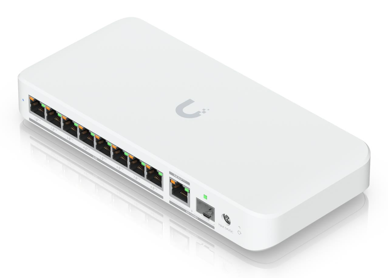 Switch UBIQUITI USW-FLEX-2.5G-8-POE Desktop/pedestal 8x2.5GbE 8 USW-FLEX-2.5G-8-POE
