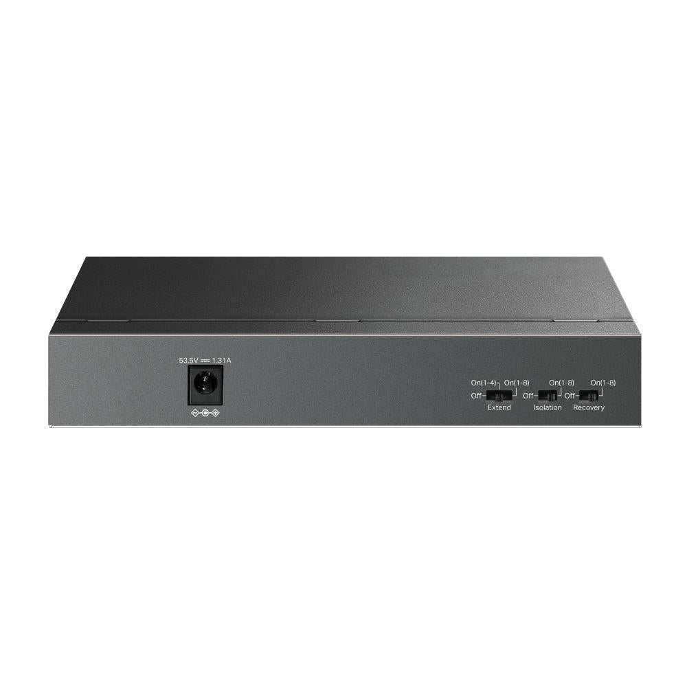 Switch TP-LINK LS109P Desktop/pedestal 9x10Base-T / 100Base-TX PoE+ ports 8 LS109P