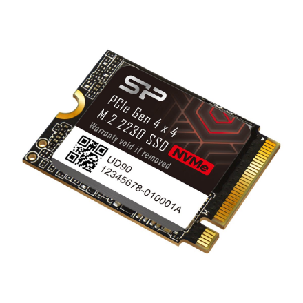 Silicon Power SSD | UD90 2230 | 1000 GB | Solid-state drive interface PCIe Gen 4x4 | Read speed 4900 MB/s | Write speed