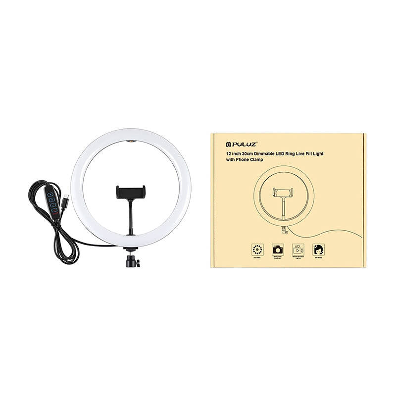 Ring light with phone holder PULUZ - Image 3