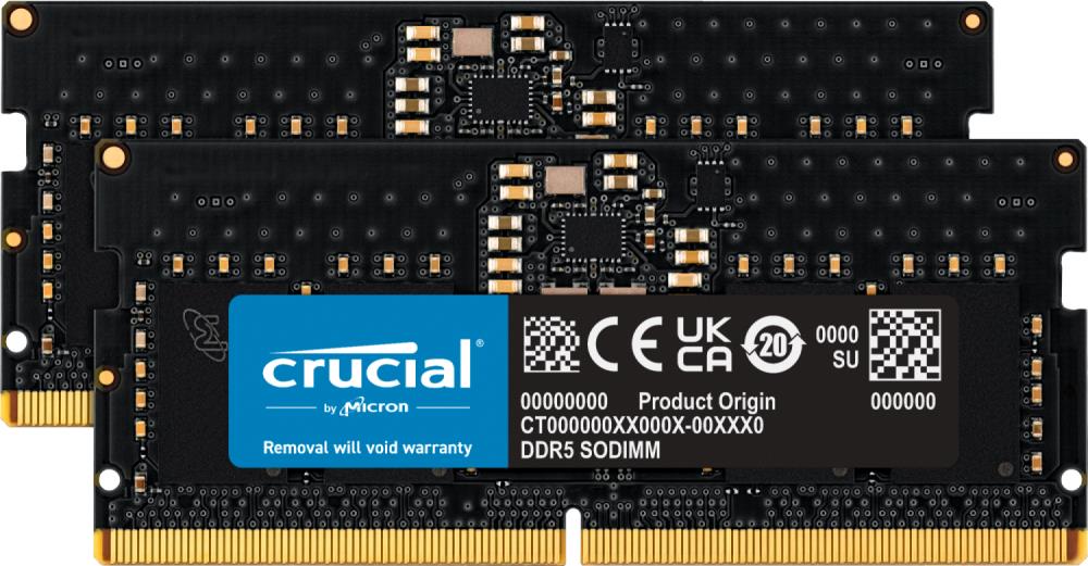 NB MEMORY 128GB DDR5-5600/SO KIT2 CT2K64G56C46S5 CRUCIAL