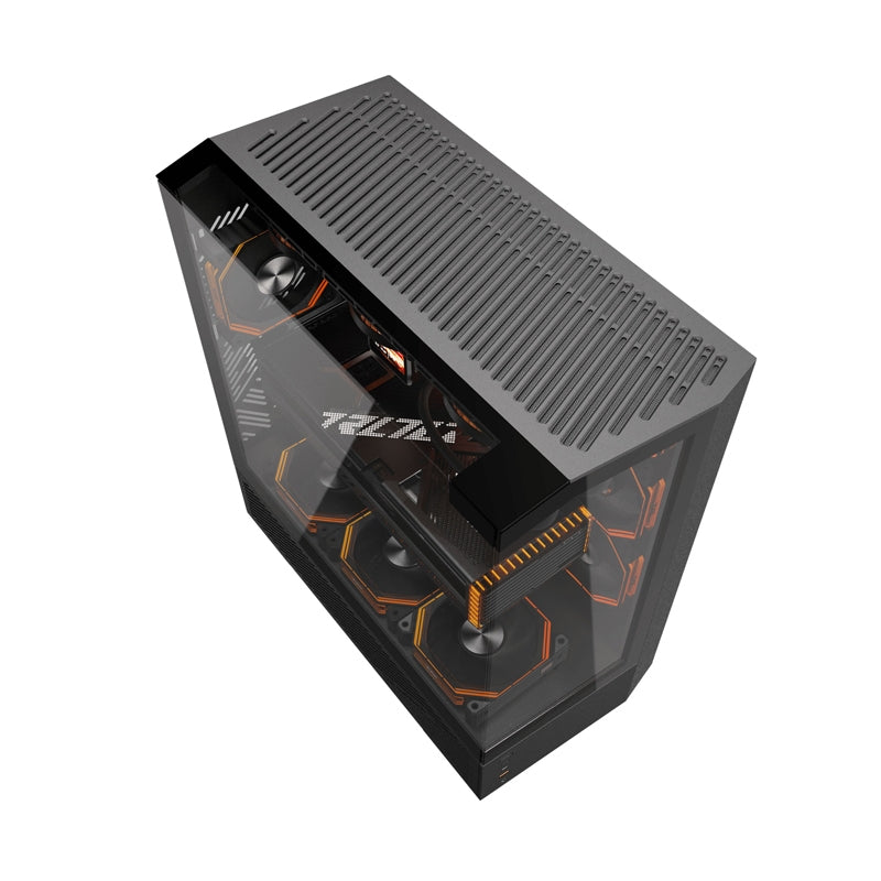Darkflash DY460 computer case (Black) + 4 ARGB fans - Image 2
