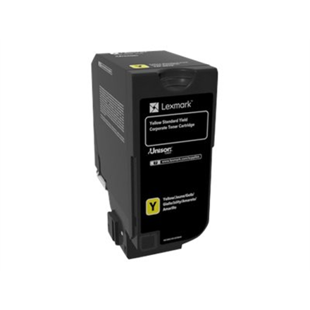 Lexmark Corporate | 74C2SYE | Laser Toner Cartridge | Yellow