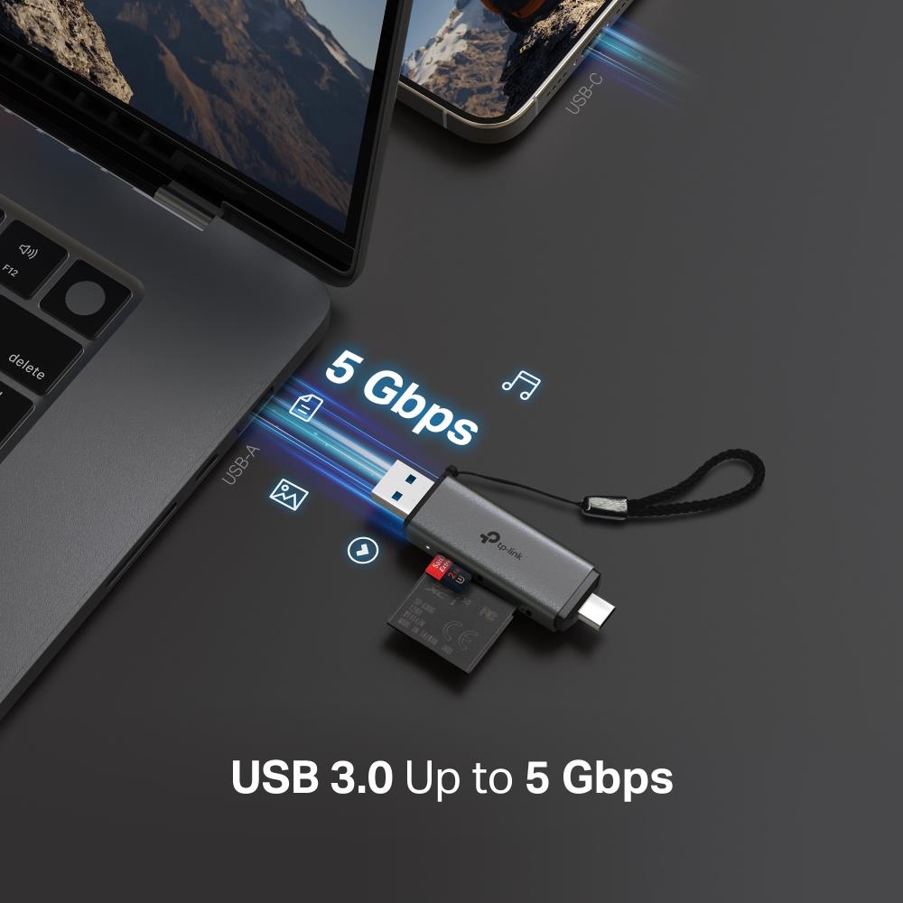 MEMORY READER USB-C SD&MICROSD/UA430D TP-LINK