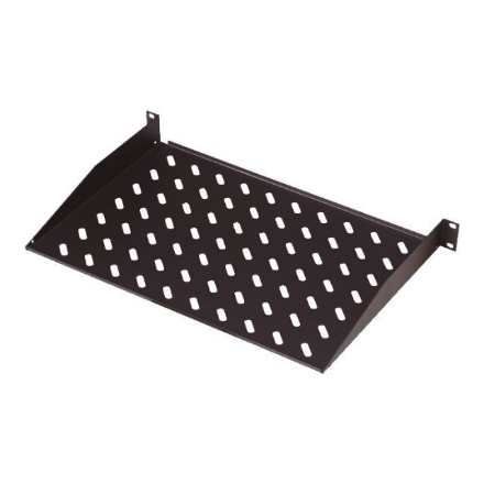 Digitus | 1U Fixed Shelf for Racks | DN-19 TRAY-1-400-SW | The shelves for fixed mounting can be installed easy on the t