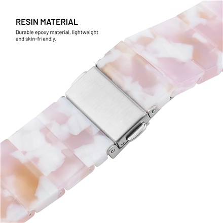 FIXED Resin Strap pro for Apple Watch 38/40/41, Candy Pink | Fixed
