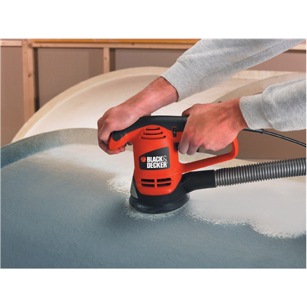 BLACK & DECKER Random Orbital Sander KA191EK-QS | 480 W