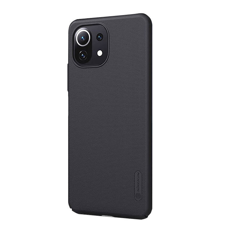 Nillkin Super Frosted Shield case for Xiaomi 11 Lite 4G/5G (black) - Product Image 1