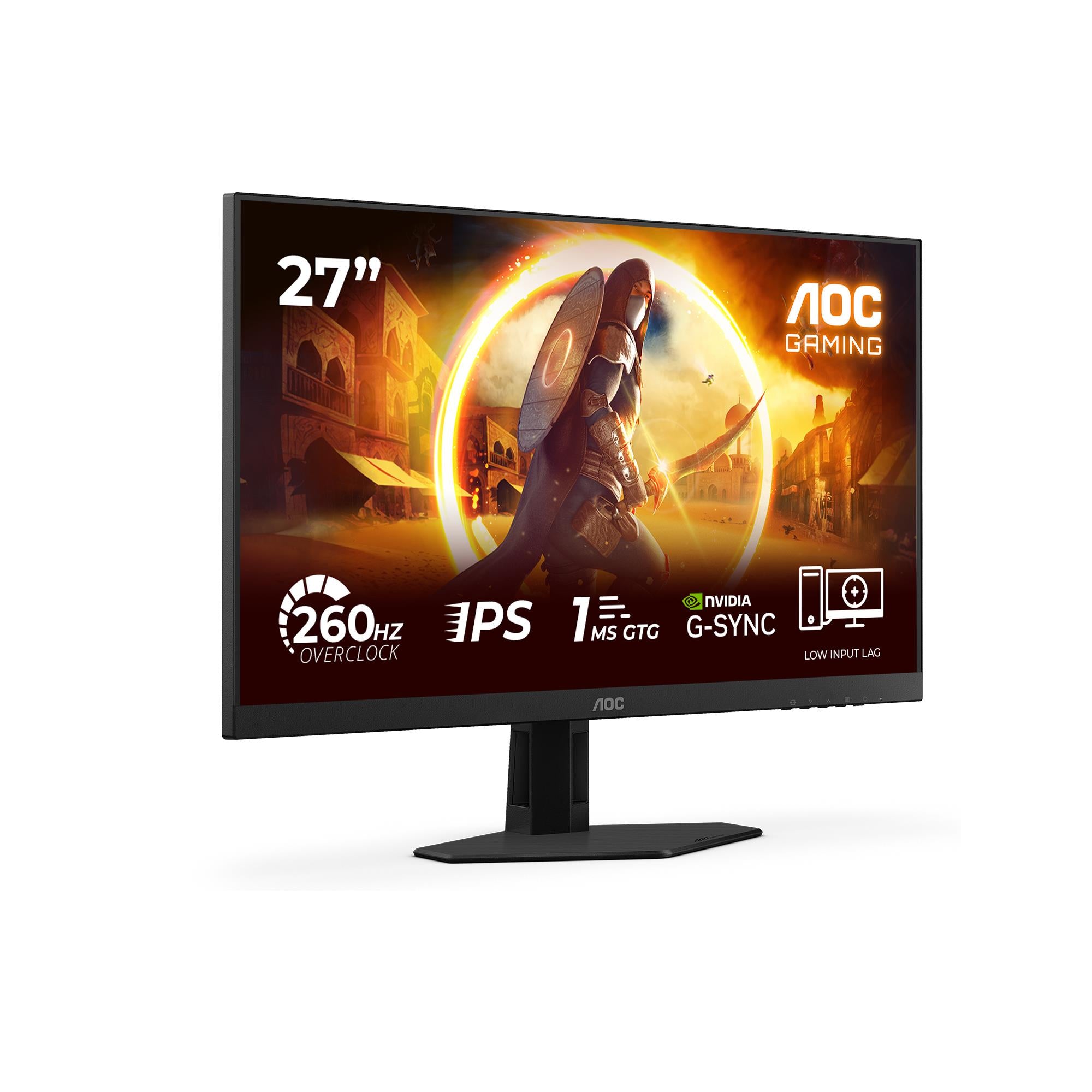 LCD Monitor AOC 27 " 1920 x 1080 pixels Full HD Native aspect ratio 16:9 LED Flat 27G4ZRE