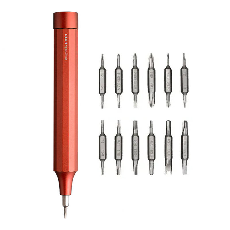 Präzisionsschraubendreher HOTO QWLSD004, 24 in 1 (Rot)