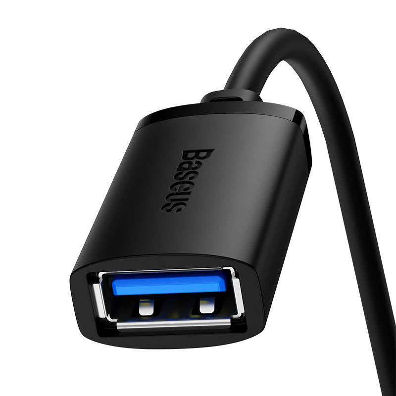 USB 3.0 Extension cable Baseus male to female, AirJoy Series, 2m (black) - Product Image 6