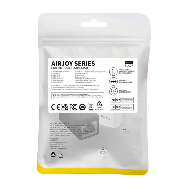Cable connector Baseus AirJoy Series (black) - Product Image 10