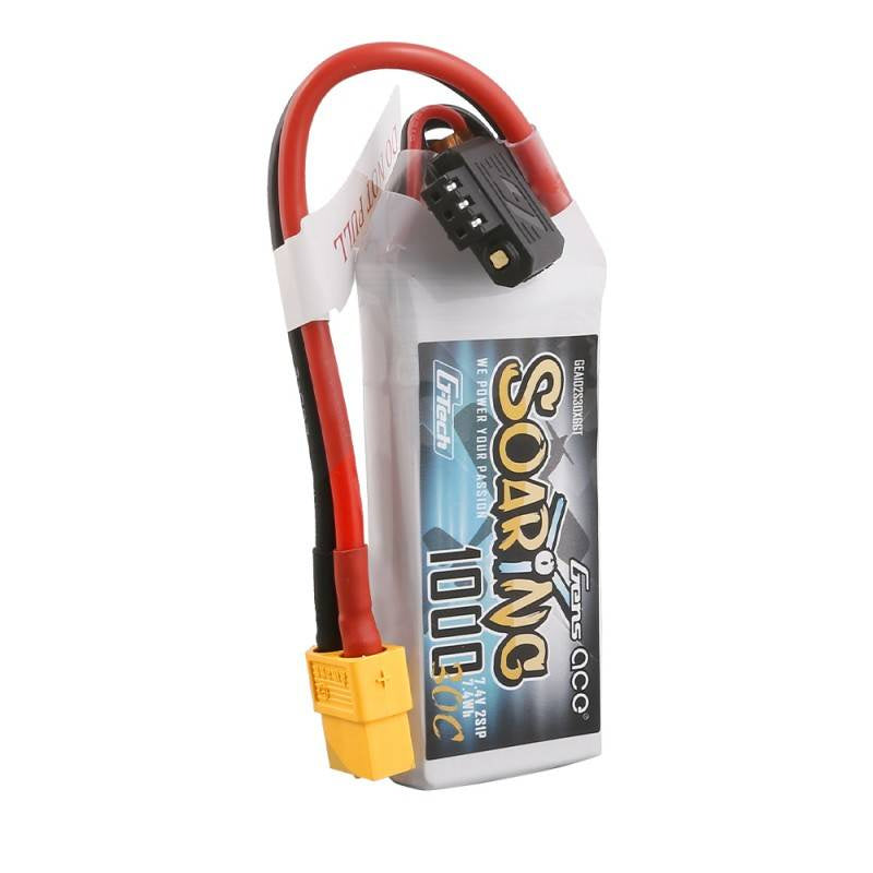 Batterie Gens Ace G-Tech Soaring 1000mAh 7,4V 30C 2S1P XT60