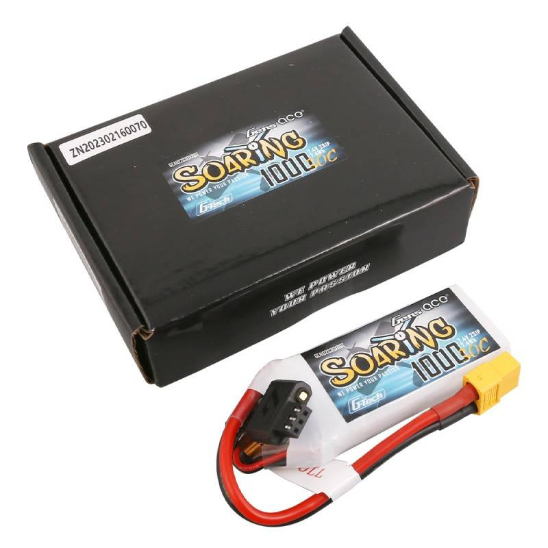 Batterie Gens Ace G-Tech Soaring 1000mAh 7,4V 30C 2S1P XT60