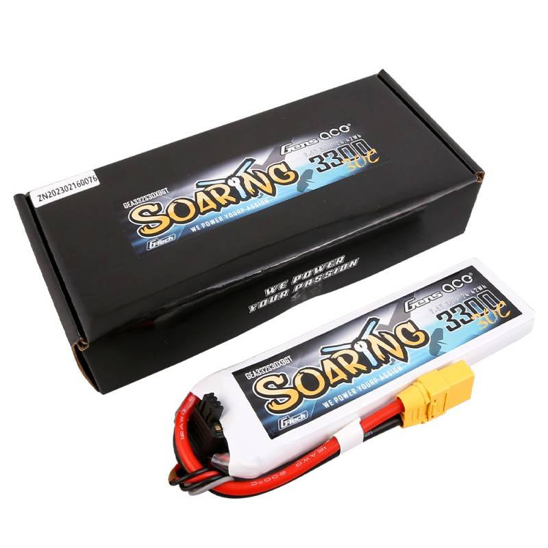 Batterie Gens Ace G-Tech Soaring 3300mAh 7,4V 30C 2S1P XT90