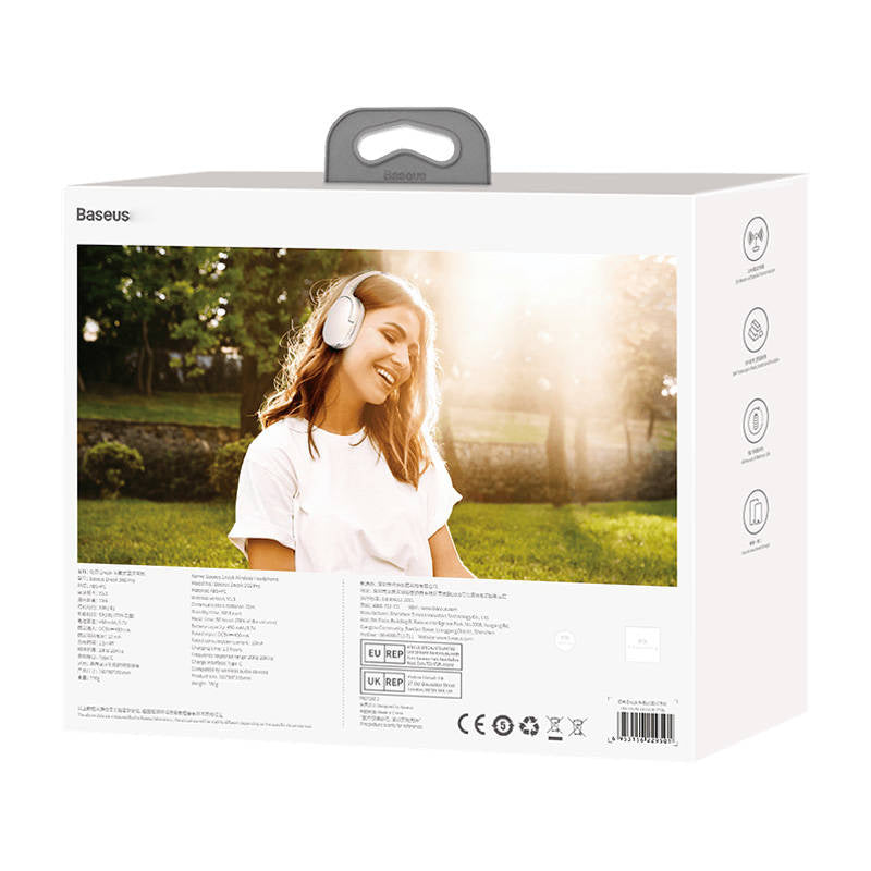 Baseus Encok Wireless headphone D02 Pro (white) - Product Image 8