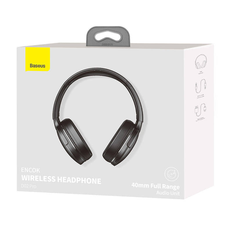 Baseus Encok Wireless headphone D02 Pro (black) - Product Image 8